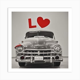 Chevrolet Bel Air Art Print