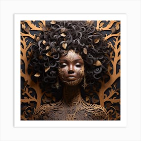 Afrofuturism 41 Art Print