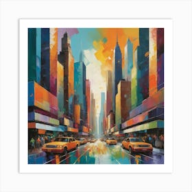 New York City art print 3 Art Print