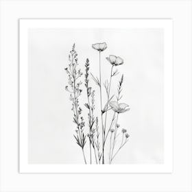 Wildflowers 10 Art Print