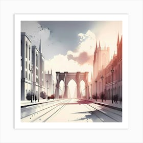 Brooklyn Bridge 1 Art Print