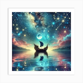 Starry Night 1 Art Print