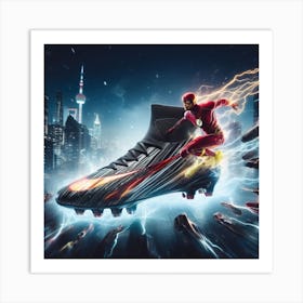 FLASH INSPIRED  Art Print