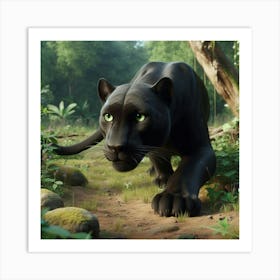 Black Panther Art Print