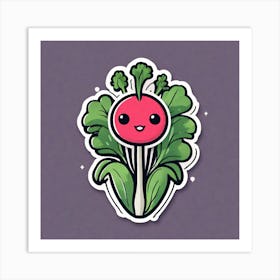 Radish 43 Art Print