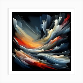 Abstract Painting 41 Art Print