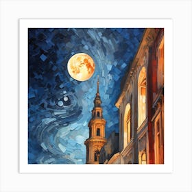 Starry Night Art Print