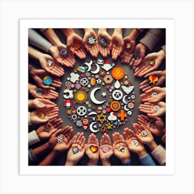 Islamic Culture Concept Art Print