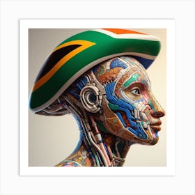 Safrican Woman Art Print