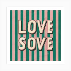 Retro Stripe Love Sundaze Art Illustration Photo Ejg6mwygrhwtuees7peckw 7mswdnvsqocdf4fqptj29a Art Print