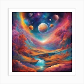 Cosmos 222 Art Print