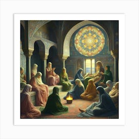 Women Of The Church Art Print