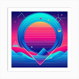 80s Art Art Print