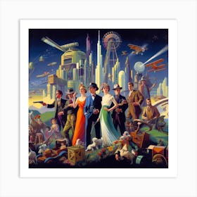 Futurists Art Print