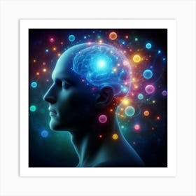 Human Brain 1 Art Print