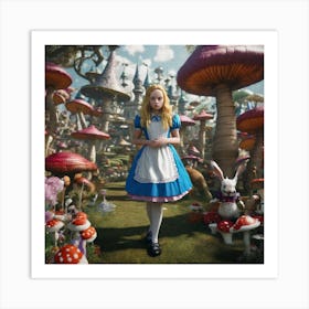 Alice In Wonderland Art Print