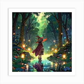 Fairy Forest 7 Art Print