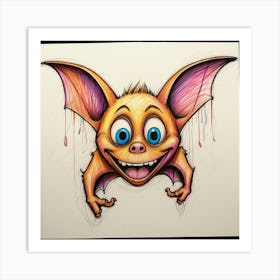 Bat!! 7 Art Print