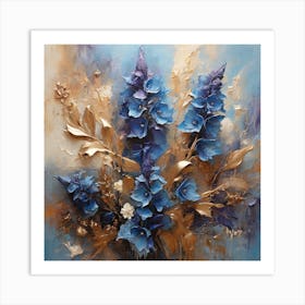 Delphinium Art Print