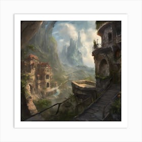 Fantasy Painting 33 Art Print