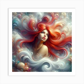 Mermaid 59 Art Print