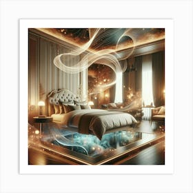 Dream Bedroom Art Print