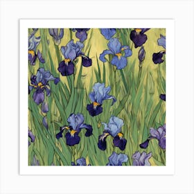 Irises, Vincent Van Gogh 1 Art Print