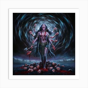 GODDESS KALI Art Print