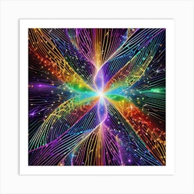 Abstract Fractal Art 6 Art Print