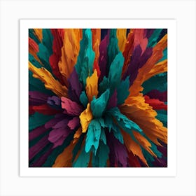 Abstract Background Art Print