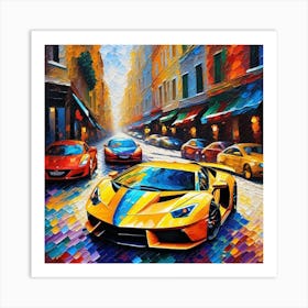 Lamborghini 79 Art Print