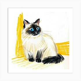 Siamese Cat Póster