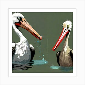 Pelican 2 Art Print