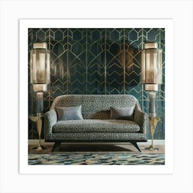 Deco Living Room 35 Art Print