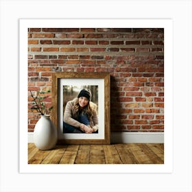 Portrait Of A Woman Art Print