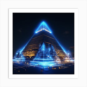 Pyramid Of Giza 1 Art Print