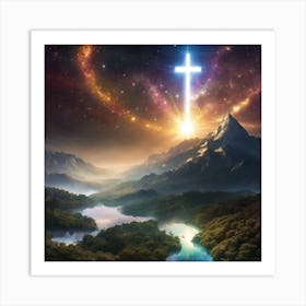 Cross Of Jesus 2 Art Print