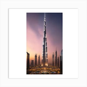 Burj Khalifa 1 Art Print