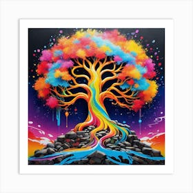 Tree Of Life 179 Art Print