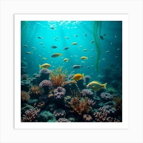 Great Barrier reef 37 Art Print