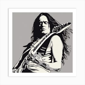 Cliff Burton Art Print