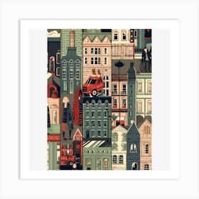 Cityscape Art Print