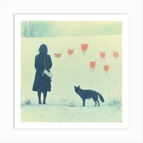 Dogs And Their People XI Art Print