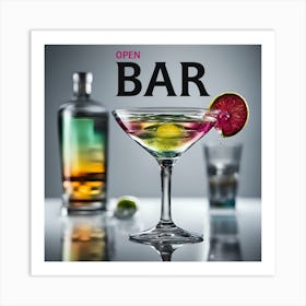 Open Bar ² Art Print