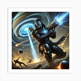 Starlight Guardian Gravity Projectors Art Print