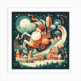 Santa Claus 40 Art Print