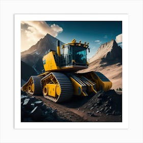 Buldozer Mountain (46) Art Print