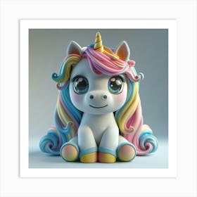 Unicorn 164 Art Print