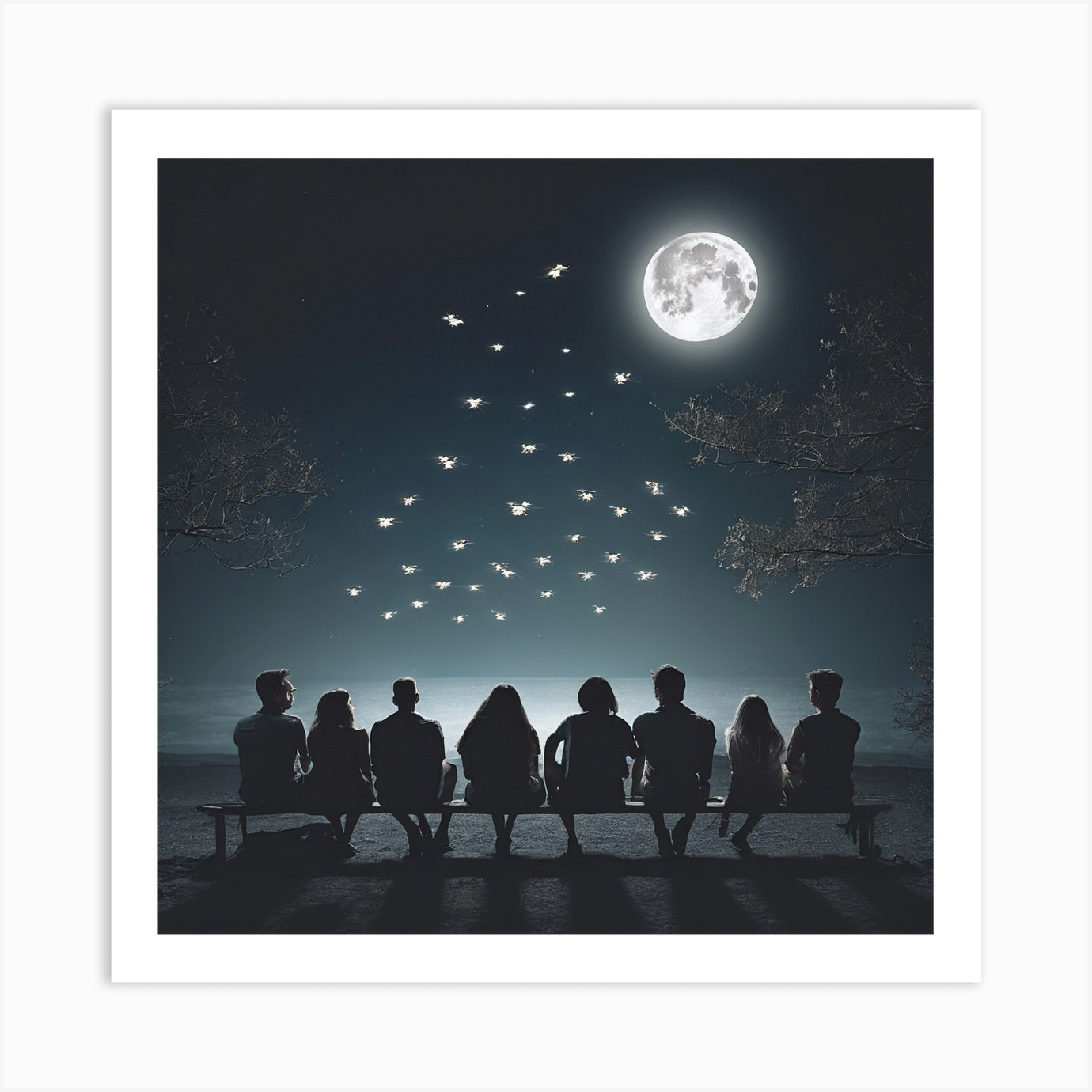Looking For Light Art Print Looking For Light Art Print