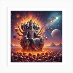 Ravana Art Print